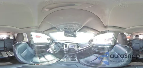 2017 Toyota Highlander Se from USA, damaged, VIN 5TDJZRFH6HS470358